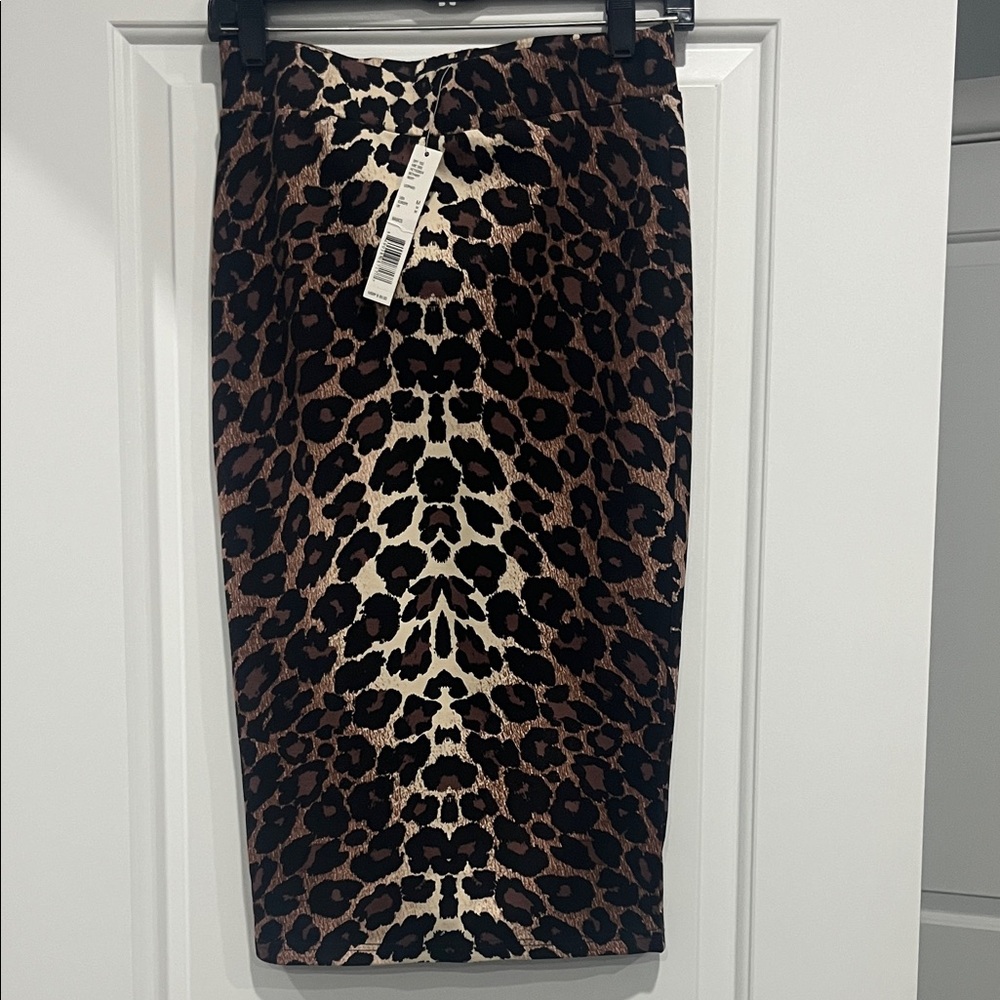 Gianni Bini Animal Print Pencil Skirt
